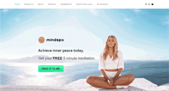 Desktop Screenshot of mindspo.com